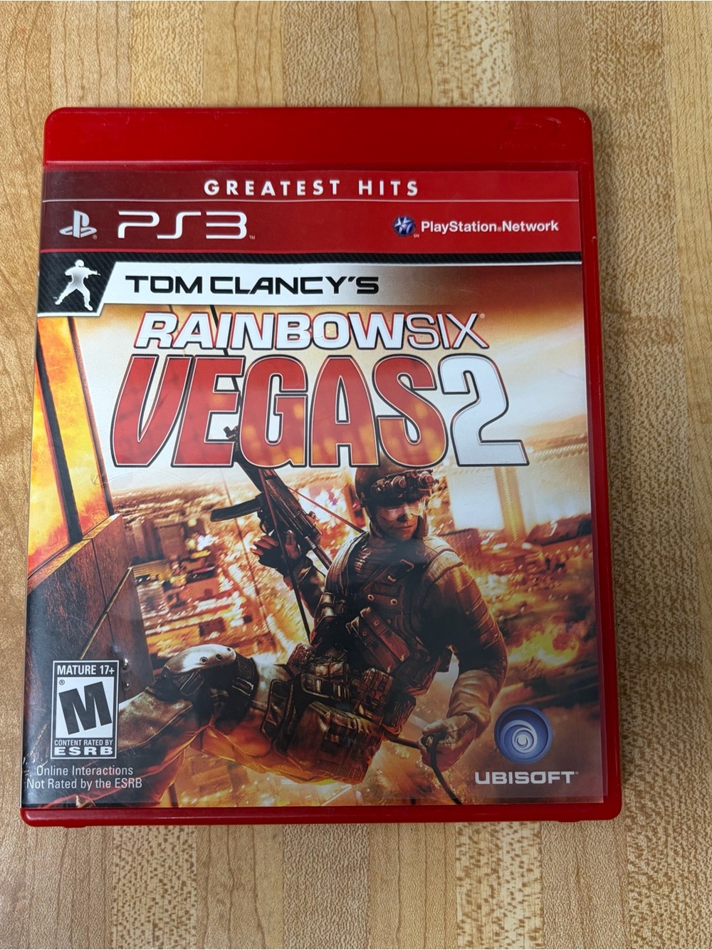 Tom Clancy's Rainbow Six Vegas 2 - Red PS3 Greatest Hits